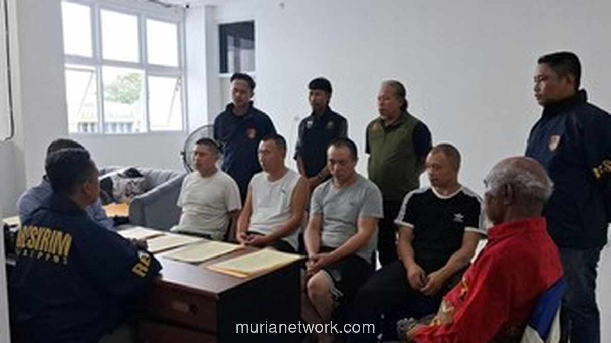 Polri dan Kemenhut Tangkap Empat WNA China Terkait Tambang Ilegal di Hutan Papua