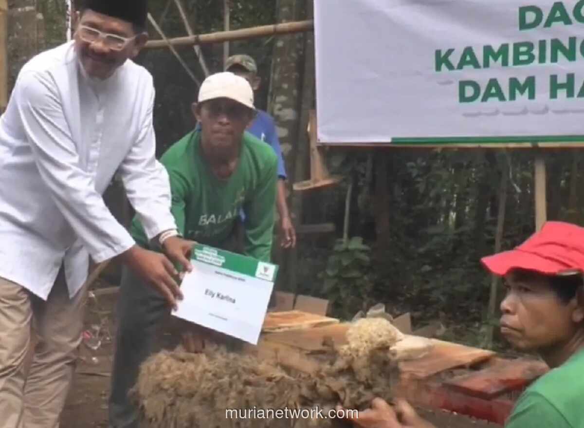 Baznas Salurkan Daging Dam Haji ke Warga Kurang Mampu di Pemalang