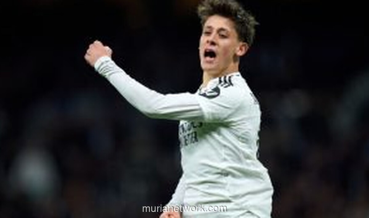 Real Madrid Istirahatkan Arda Güler demi Piala Dunia 2026