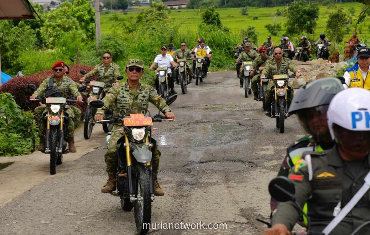 Kasum TNI Tinjau Perbaikan Jalan dan Pembangunan Sumur Bor di Tapanuli Selatan