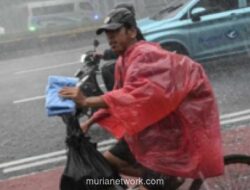 BMKG Peringatkan Potensi Hujan Sedang di Sebagian Wilayah Sumut pada Minggu, 24 Mei 2026