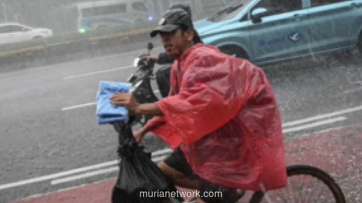 BMKG Peringatkan Potensi Hujan Sedang di Sebagian Wilayah Sumut pada Minggu, 24 Mei 2026