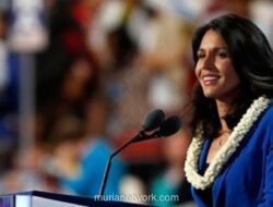 Kepala Intelijen AS Tulsi Gabbard Mundur demi Rawat Suami yang Idap Kanker Tulang Langka