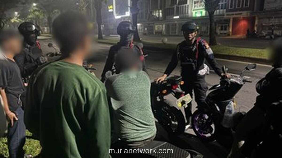 Brimob Gagalkan Aksi Balap Liar di Bekasi, Tiga Remaja Diamankan