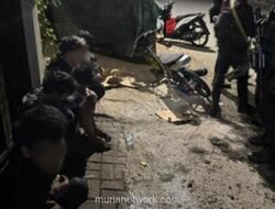 Brimob dan Polsek Pamulang Amankan Remaja yang Hendak Balap Liar di Jalan Kemiri