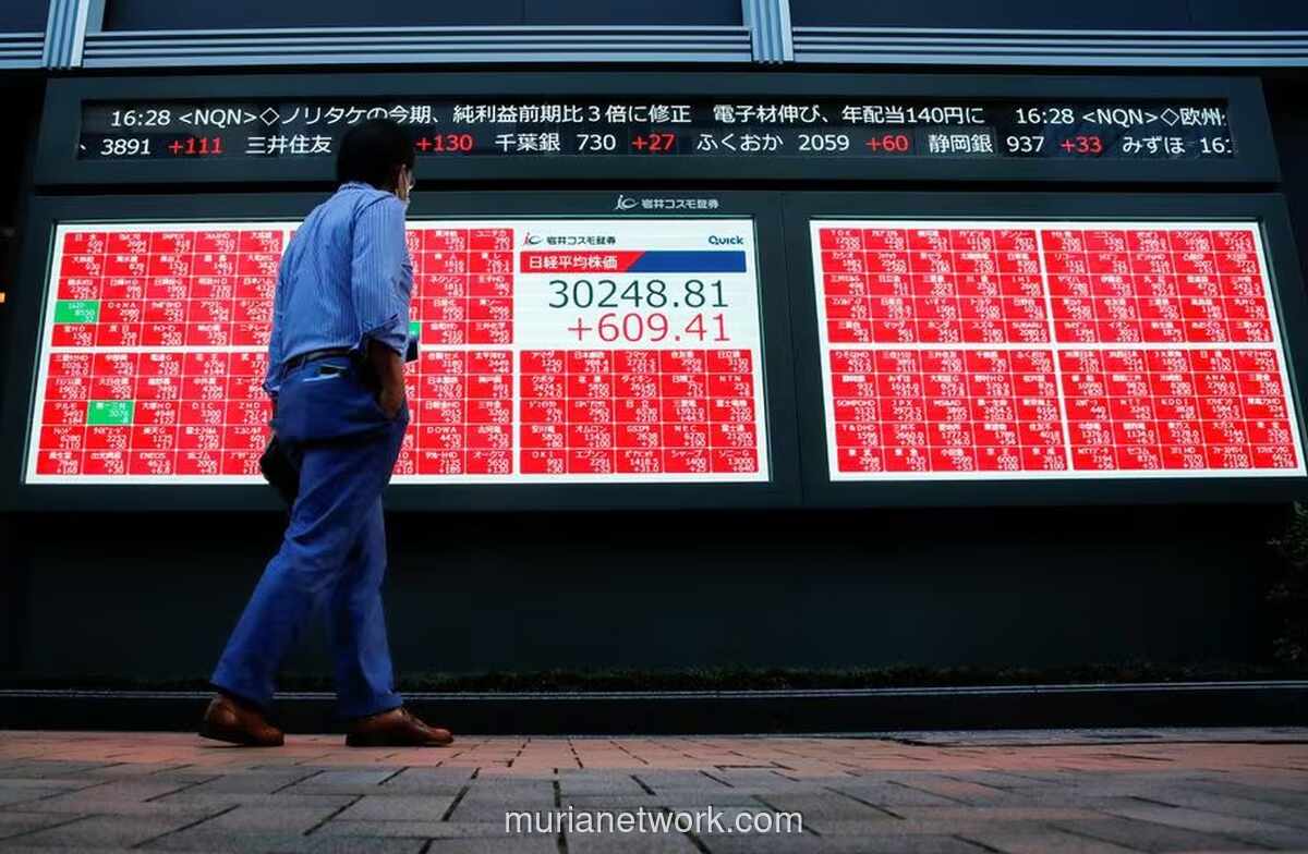 Nikkei Cetak Rekor Tertinggi Ditopang Saham Chip, Investor Pilih Sektor AI