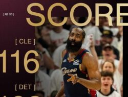 Cavaliers Perkecil Ketertinggalan dari Pistons Usai Menangi Game 3 Semifinal Wilayah Timur