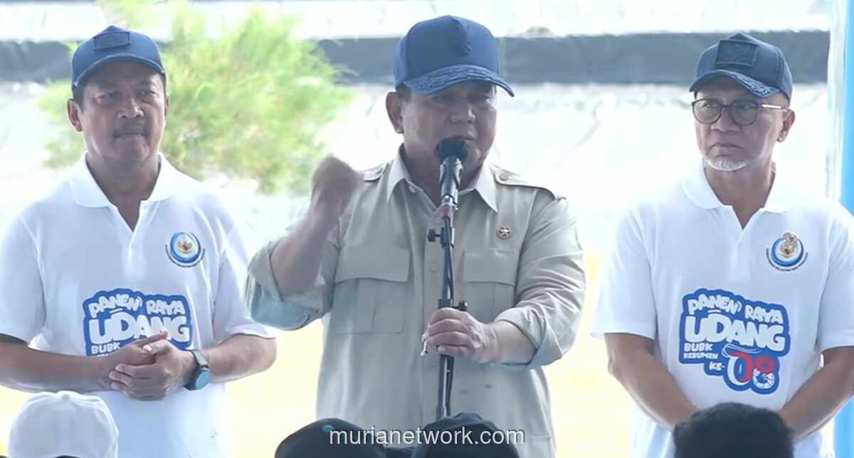 Prabowo Ungkap Alasan Emosional di Balik Kedekatannya dengan Kebumen, Panen Raya Udang Capai Level Dunia