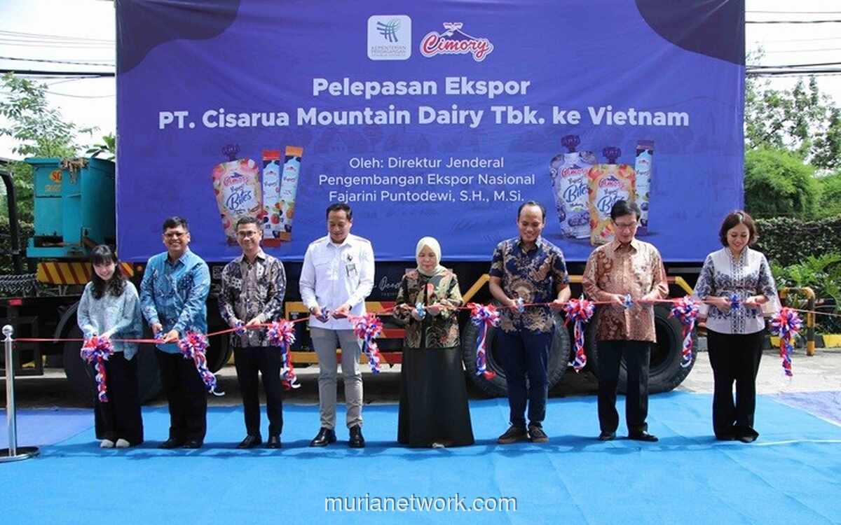 Cimory Ekspor Perdana Yogurt ke Vietnam Senilai Rp1,13 Miliar