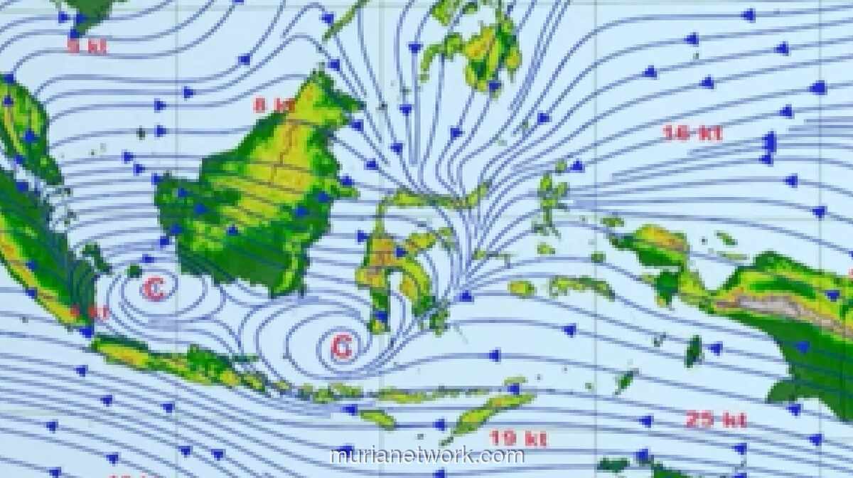 BMKG Peringatkan Hujan Lebat hingga Sangat Lebat di Sembilan Provinsi pada 16 Mei 2026