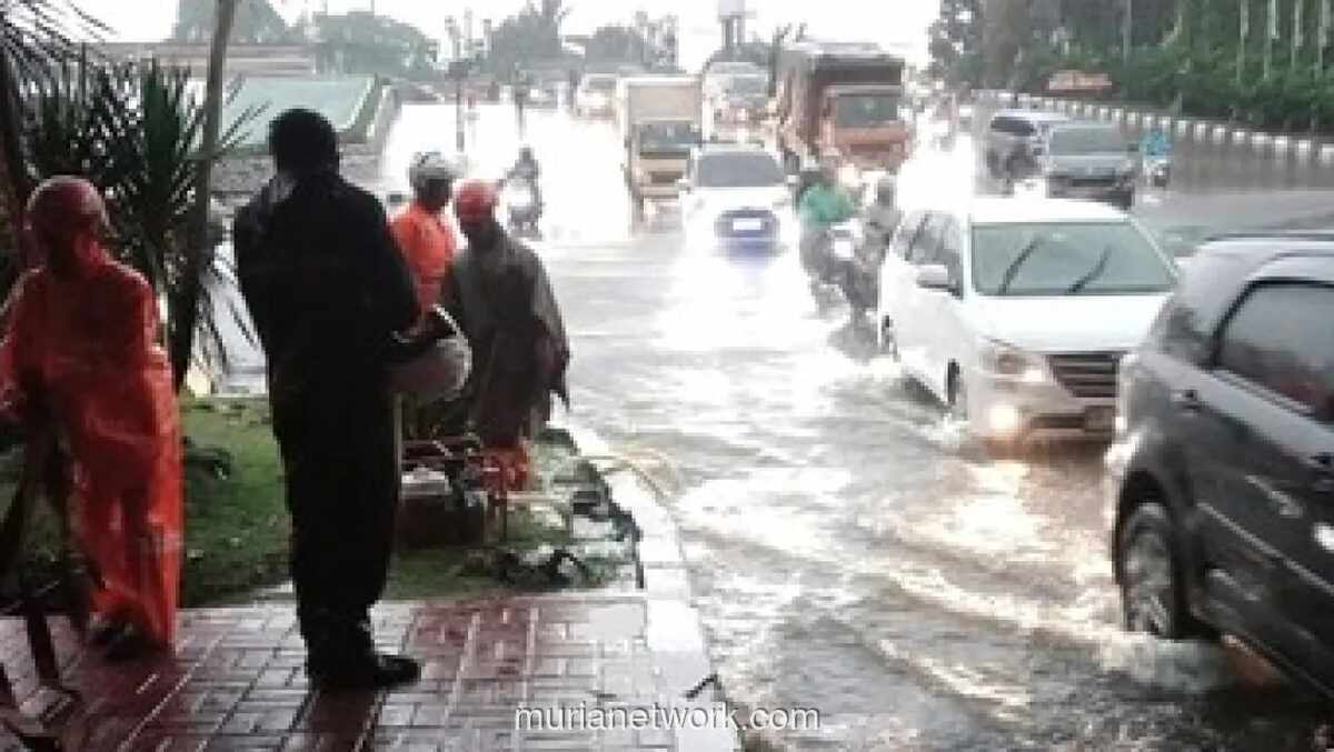 Banjir di Terowongan Sentul Capai 25 Cm, Sampah Jadi Biang Kerok