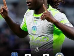 Everton Vs Manchester City 3-3: Drama Enam Gol, Doku Selamatkan The Citizens di Menit Akhir