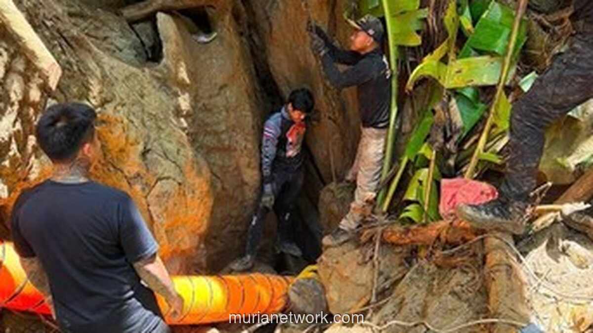 Tim Penyelamat Berpacu dengan Waktu Evakuasi Tujuh Warga Terjebak di Gua Banjir Laos