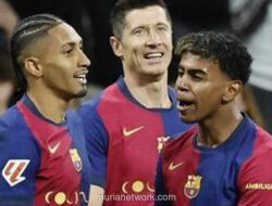 Barcelona Satu Langkah Lagi Juara La Liga, El Clasico Lawan Real Madrid Jadi Penentu