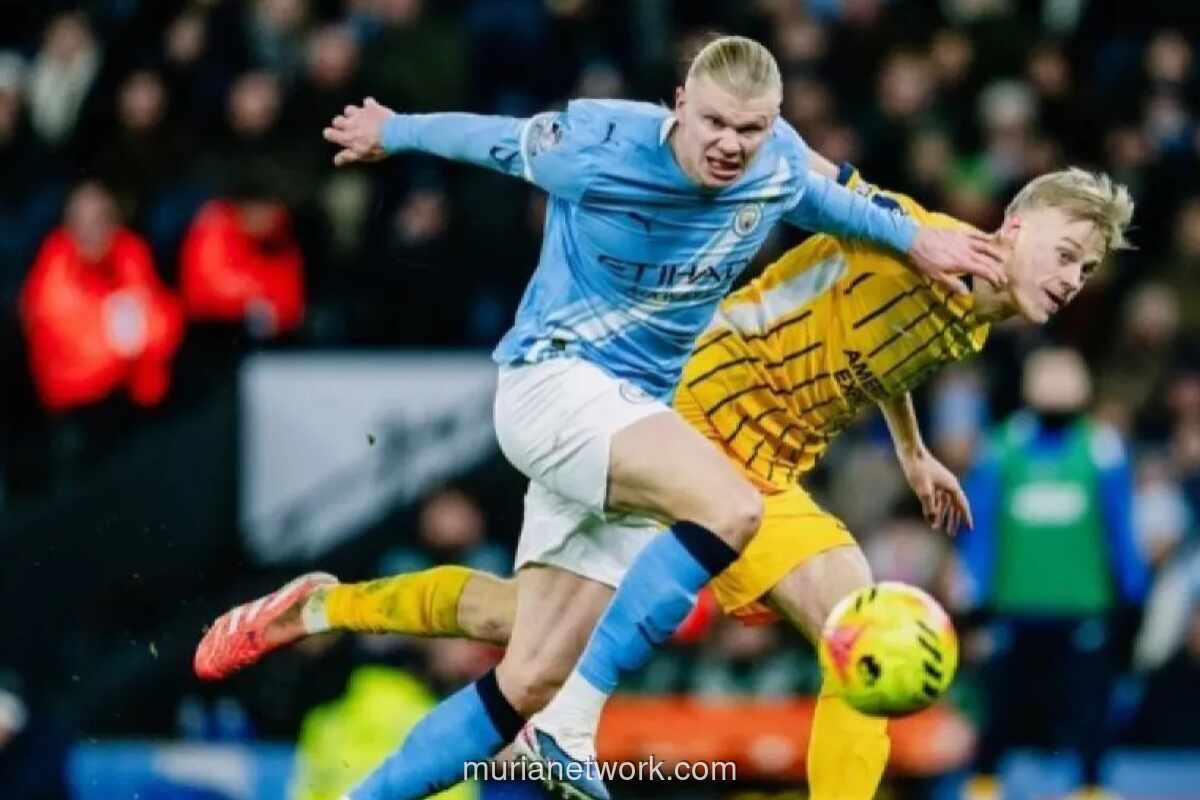 Haaland Kunci Sepatu Emas Ketiga, Kokohkan Dominasi di Liga Inggris