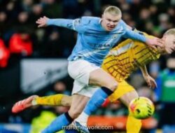 Haaland Raih Sepatu Emas Ketiga, Kokohkan Dominasi di Liga Inggris