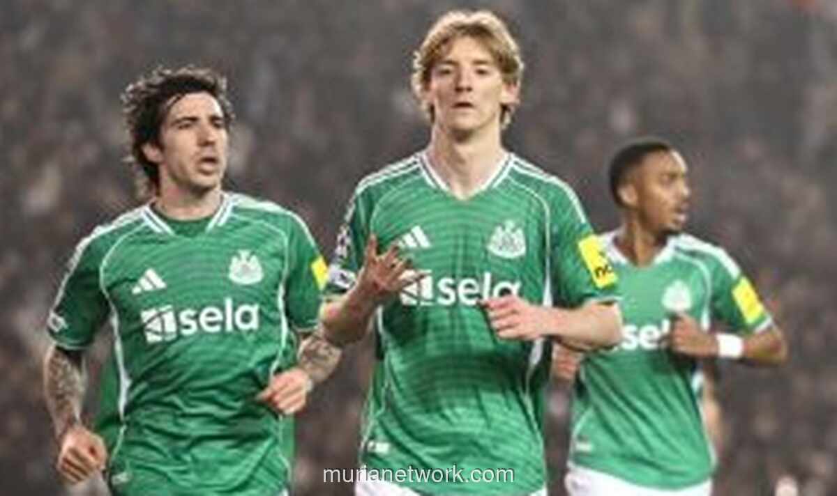 Barcelona dan Bayern Munich Bersaing untuk Anthony Gordon, Newcastle Pasang Harga Rp1,5 Triliun