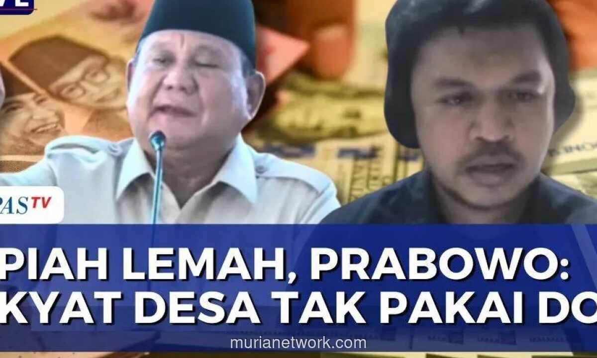 Prabowo Respons Santai Rupiah Tembus Rekor, Sebut Dampak Tak Terasa di Desa