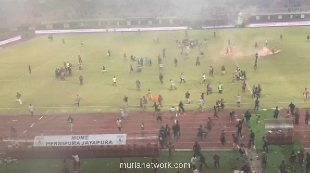 Suporter Persipura Rusuh Usai Timnya Gagal Promosi ke Super League