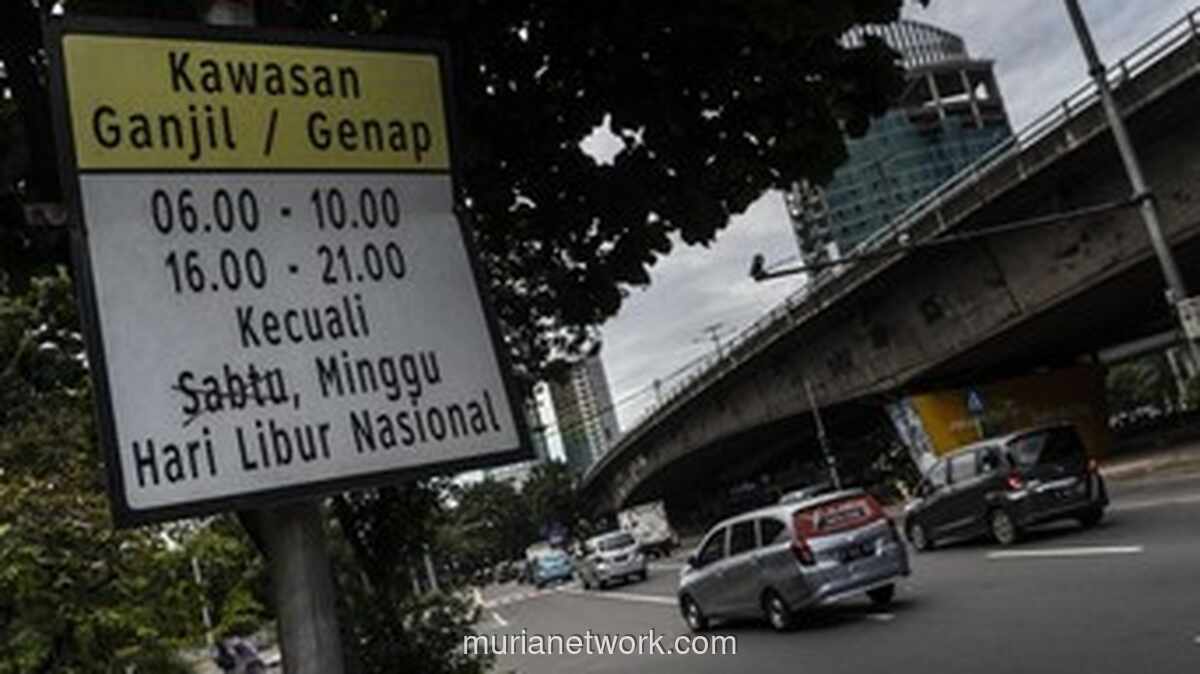 Pemprov DKI Tiadakan Ganjil Genap di Jakarta pada 27-28 Mei 2026 saat Libur Idul Adha