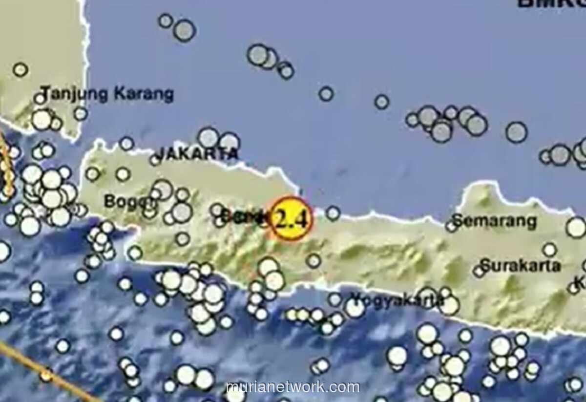 Gempa Magnitudo 2,4 Guncang Cirebon, BMKG: Tak Berpotensi Kerusakan