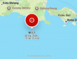 Gempa Magnitudo 5,1 Guncang Jember, BMKG Imbau Waspada Gempa Susulan