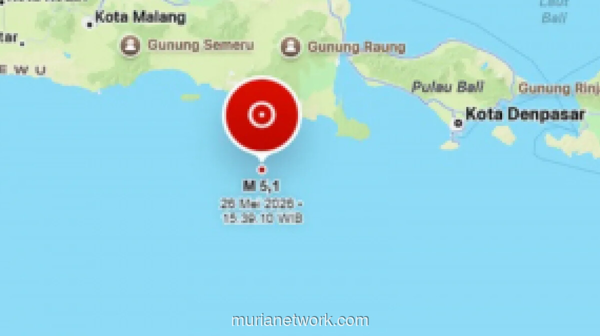 Gempa Magnitudo 5,1 Guncang Jember, BMKG Imbau Waspada Gempa Susulan