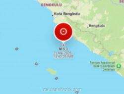 Gempa M5,3 Guncang Bengkulu Selatan, BMKG Pastikan Tak Berpotensi Tsunami