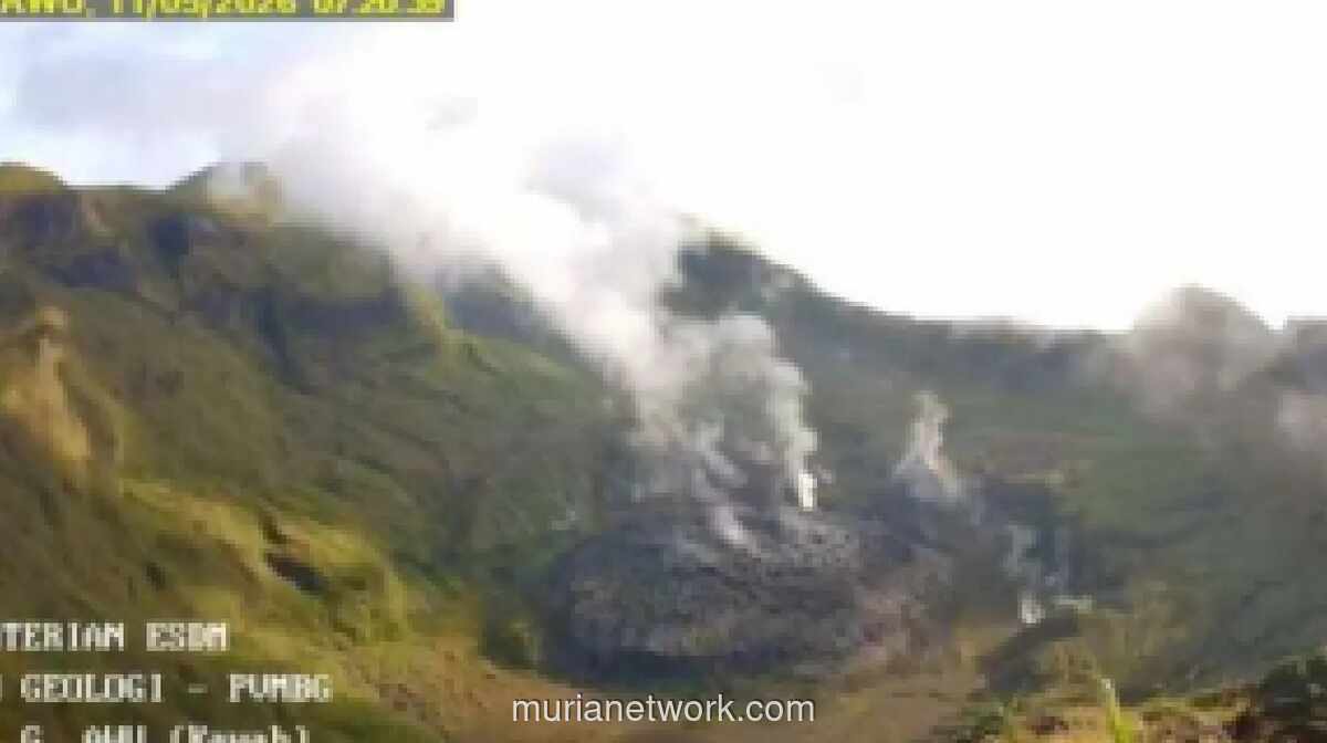 Aktivitas Gempa Vulkanik Gunung Awu Meningkat, Rata-rata 21 Kali Sehari