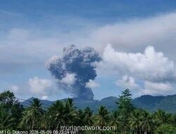 Gunung Dukono Erupsi Dua Kali Pagi Ini, Tiga Hari Setelah Letusan Tewaskan Pendaki