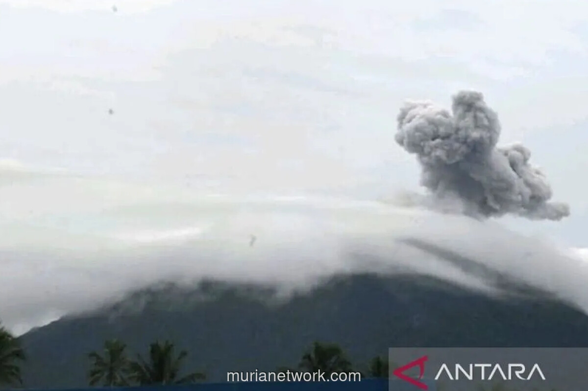 Gunung Ibu Kembali Erupsi, Radius Aman Diperluas hingga 3,5 Kilometer