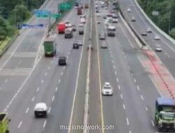 26.734 Kendaraan Tinggalkan Jakarta via Tol MBZ pada H+1 Libur Kenaikan Yesus, Turun 7,89 Persen