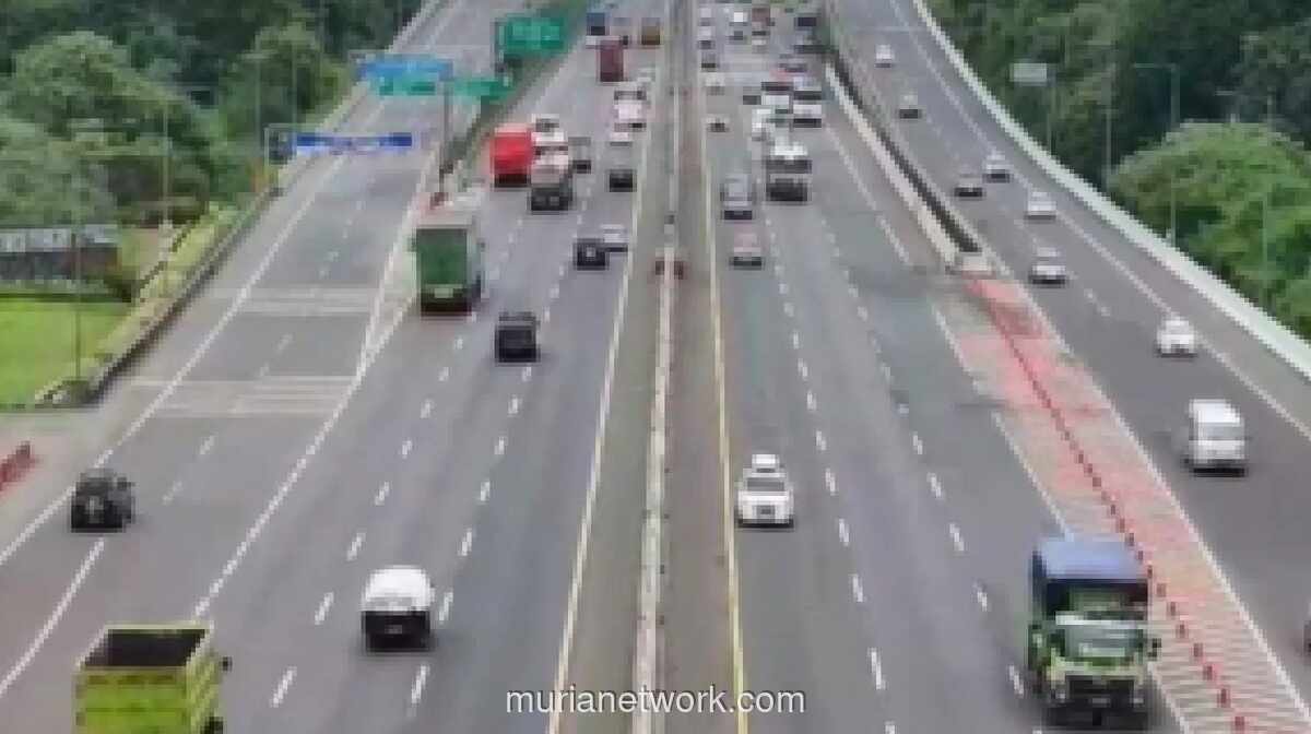 26.734 Kendaraan Tinggalkan Jakarta via Tol MBZ pada H+1 Libur Kenaikan Yesus, Turun 7,89 Persen