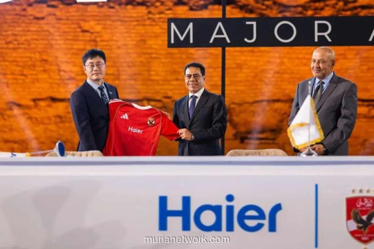 Haier Resmi Jadi Sponsor Utama Al Ahly FC, Perkuat Ekspansi di Afrika