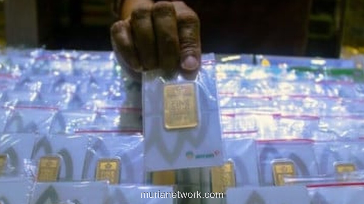 Harga Emas Pegadaian Hari Ini: UBS Turun Tipis, Galeri24 Naik, Antam Stabil