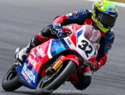 Kiandra Ramadhipa Naik Podium Ketiga Moto3 Junior Catalunya Usai Dua Pembalap Kena Penalti