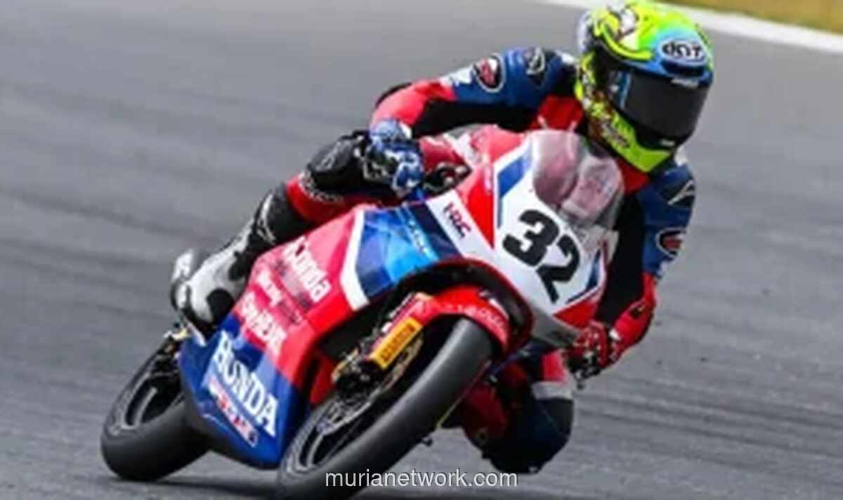 Kiandra Ramadhipa Naik Podium Ketiga Moto3 Junior Catalunya Usai Dua Pembalap Kena Penalti