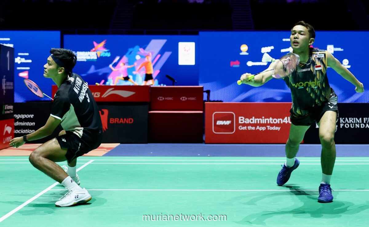Fajar/Fikri Kalah dari Wakil India di Final Singapore Open 2026