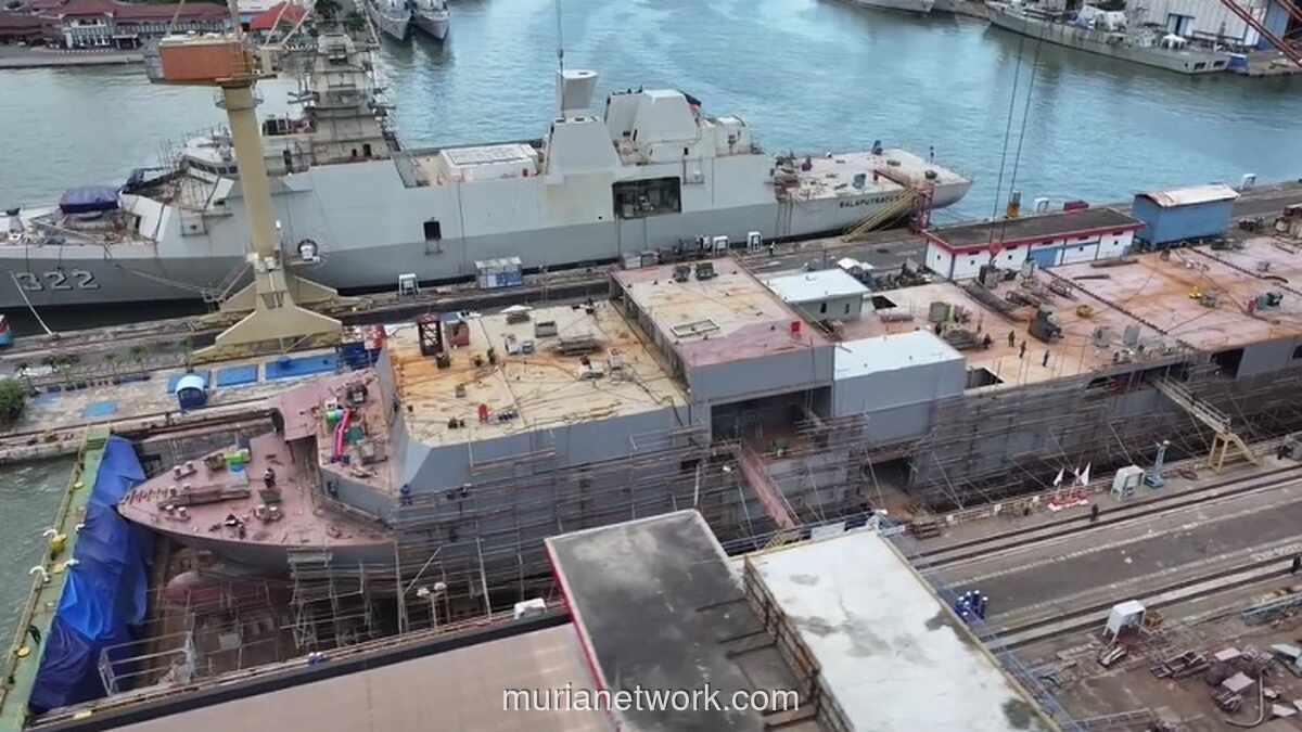PT PAL Sukses Pangkas Waktu Produksi Kapal Perang LPD dari Dua Tahun Jadi Enam Bulan