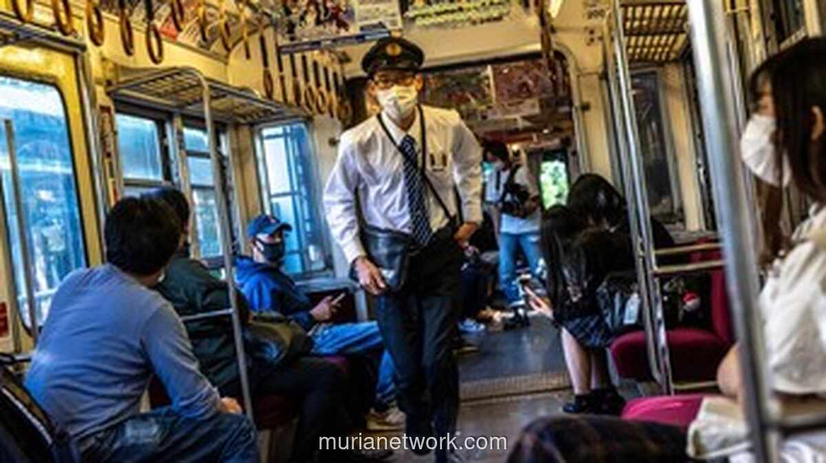 Penyemprotan Zat Misterius di Kereta Jepang Lukai Belasan Penumpang, Satu Keluarga Terdampak