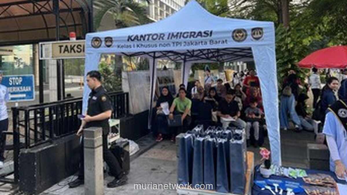 Imigrasi Buka Layanan Paspor di CFD Bundaran HI, Warga Antusias Manfaatkan Akhir Pekan
