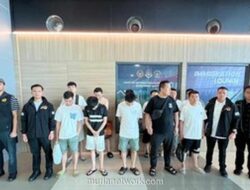 Imigrasi Tangerang Deportasi 19 WNA Pelaku Love Scamming di Apartemen Teluknaga
