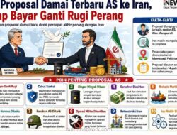AS Sodorkan Proposal Damai ke Iran: Tawarkan Pencabutan Sanksi dan Ganti Rugi Perang