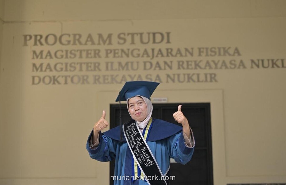 Peneliti BRIN Raih Gelar Doktor di Usia 62 Tahun dari ITB