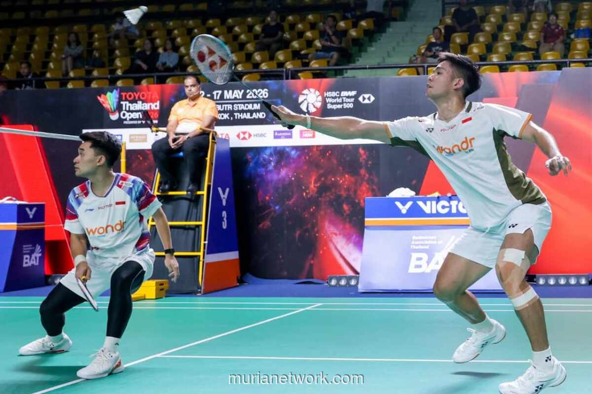 Dua Wakil Indonesia Siap Bertarung di Perempat Final Thailand Open 2026