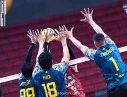 Jakarta Garuda Jaya Tumbang Tiga Set Langsung dari Foolad Sirjan di Perempat Final AVC Champions League 2026
