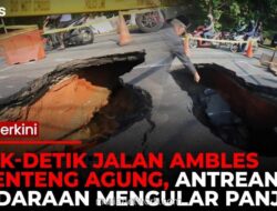 Jalan Lenteng Agung Ambles, Dishub Berlakukan Rekayasa Lalu Lintas Menuju Depok