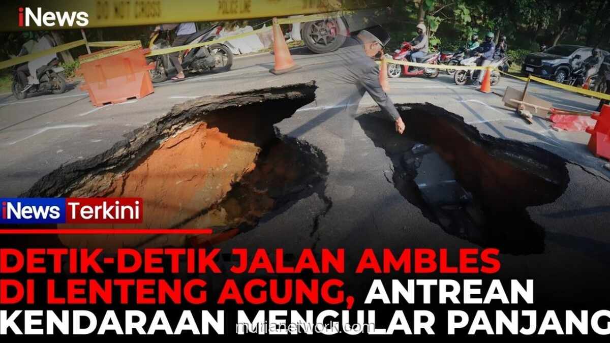 Jalan Lenteng Agung Ambles, Dishub Berlakukan Rekayasa Lalu Lintas Menuju Depok