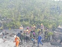 Dua WNA Singapura Ditemukan Tewas Tertimbun Material Vulkanik di Gunung Dukono