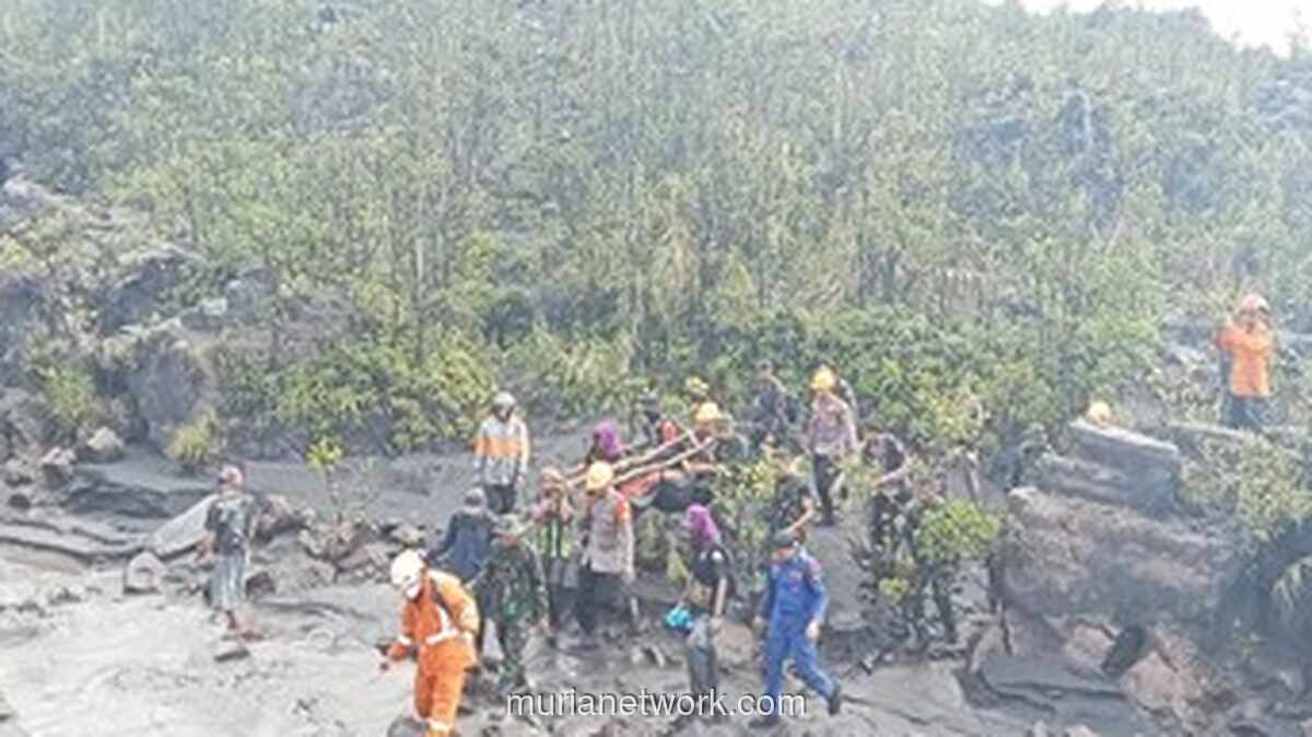 Dua WNA Singapura Ditemukan Tewas Tertimbun Material Vulkanik di Gunung Dukono